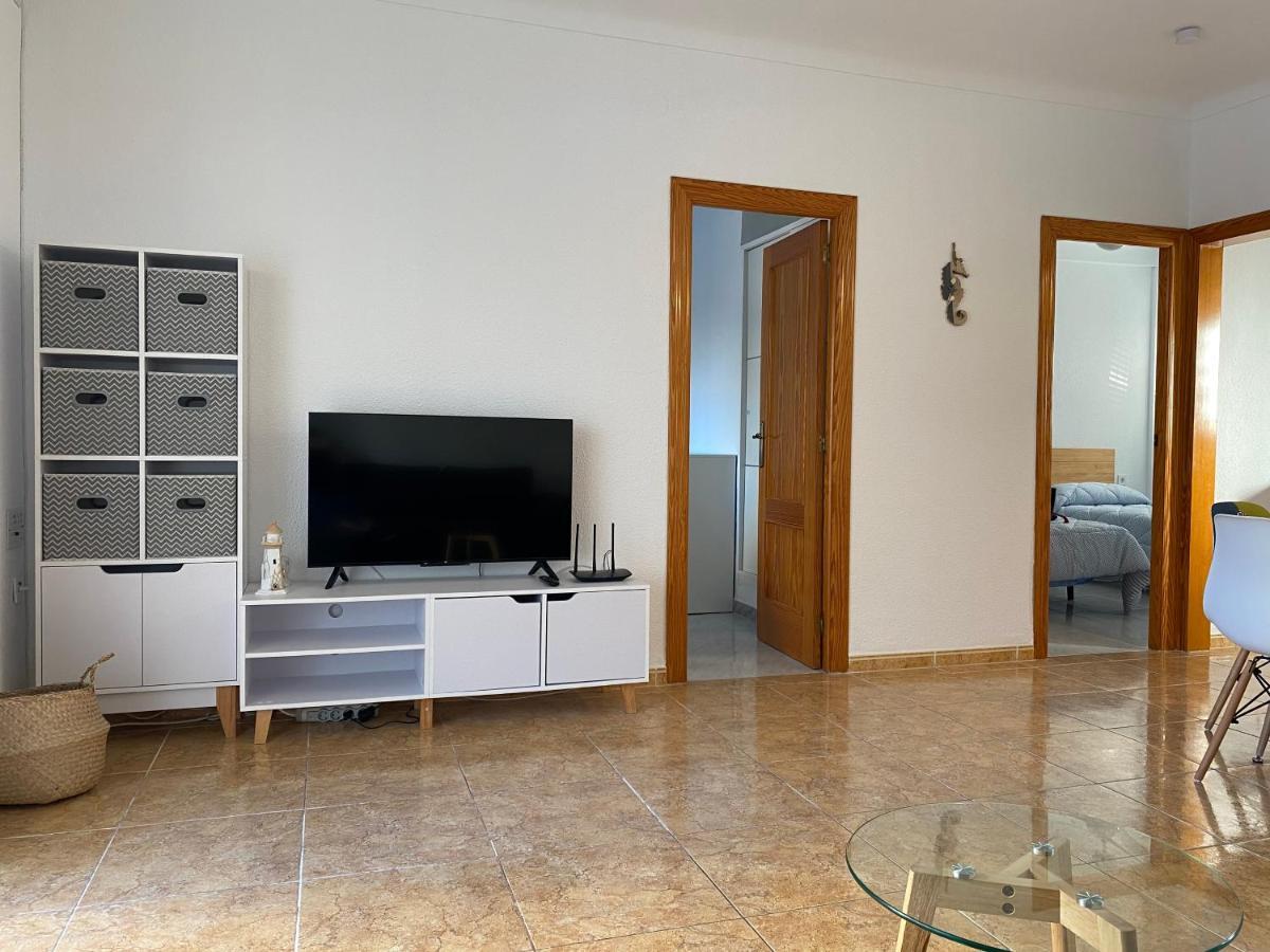 Amplio apartamento con vistas al mar, parking y wifi Alicante Exterior foto